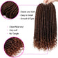 Goddess locs crochet hair