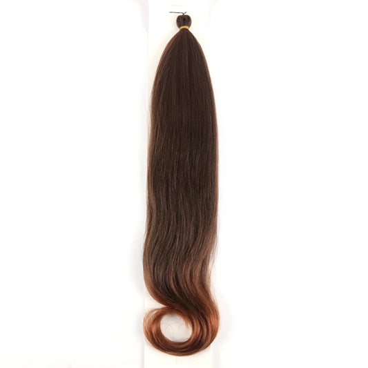 Yaki wave braid brown